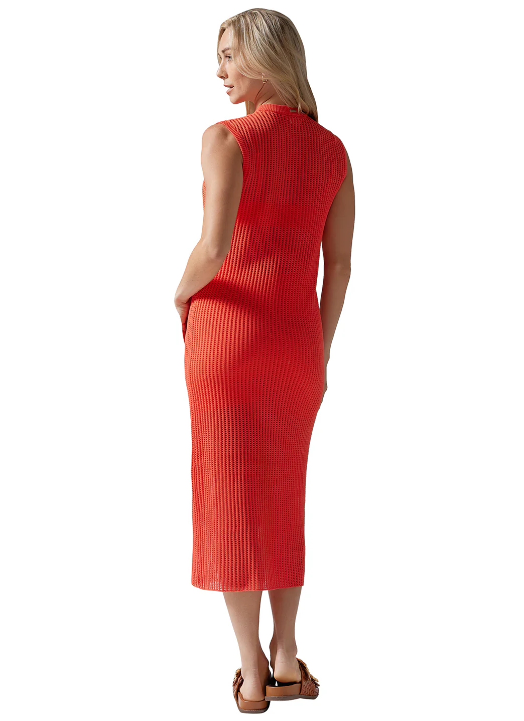 Tavi Retreat Sleeveless Open Knit Dress - Image 5