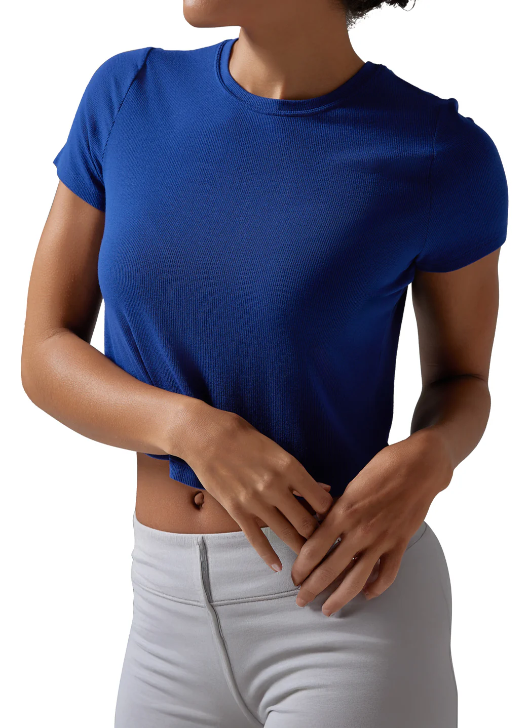 Tavi Ribbed Tee - Image 43
