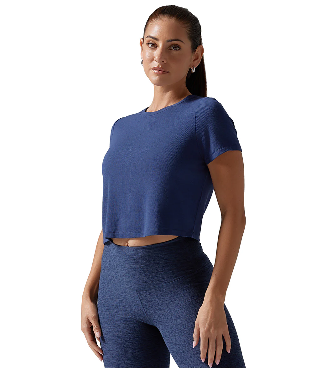 Tavi Ribbed Tee - Image 97