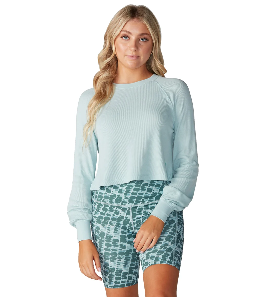 Tavi Waffle Knit Crop Long Sleeve - Image 7