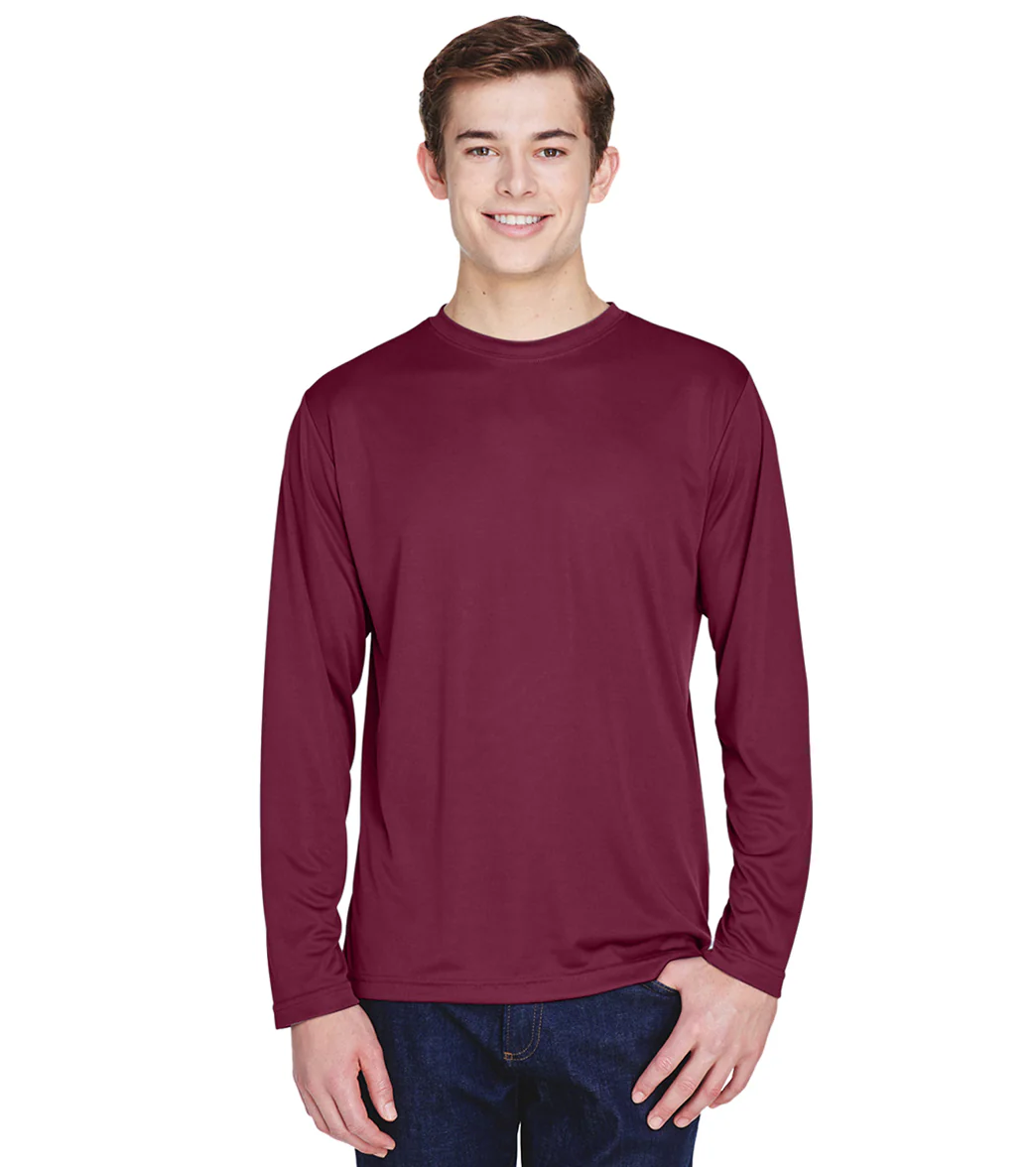 Team 365 Men's Zone Performance Long Sleeve T-Shirt - Image 14