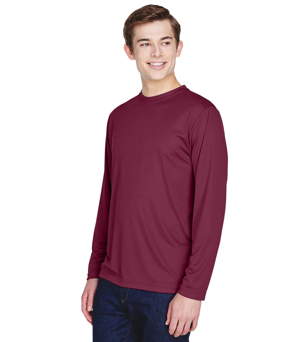 Team 365 Men's Zone Performance Long Sleeve T-Shirt - Image 15