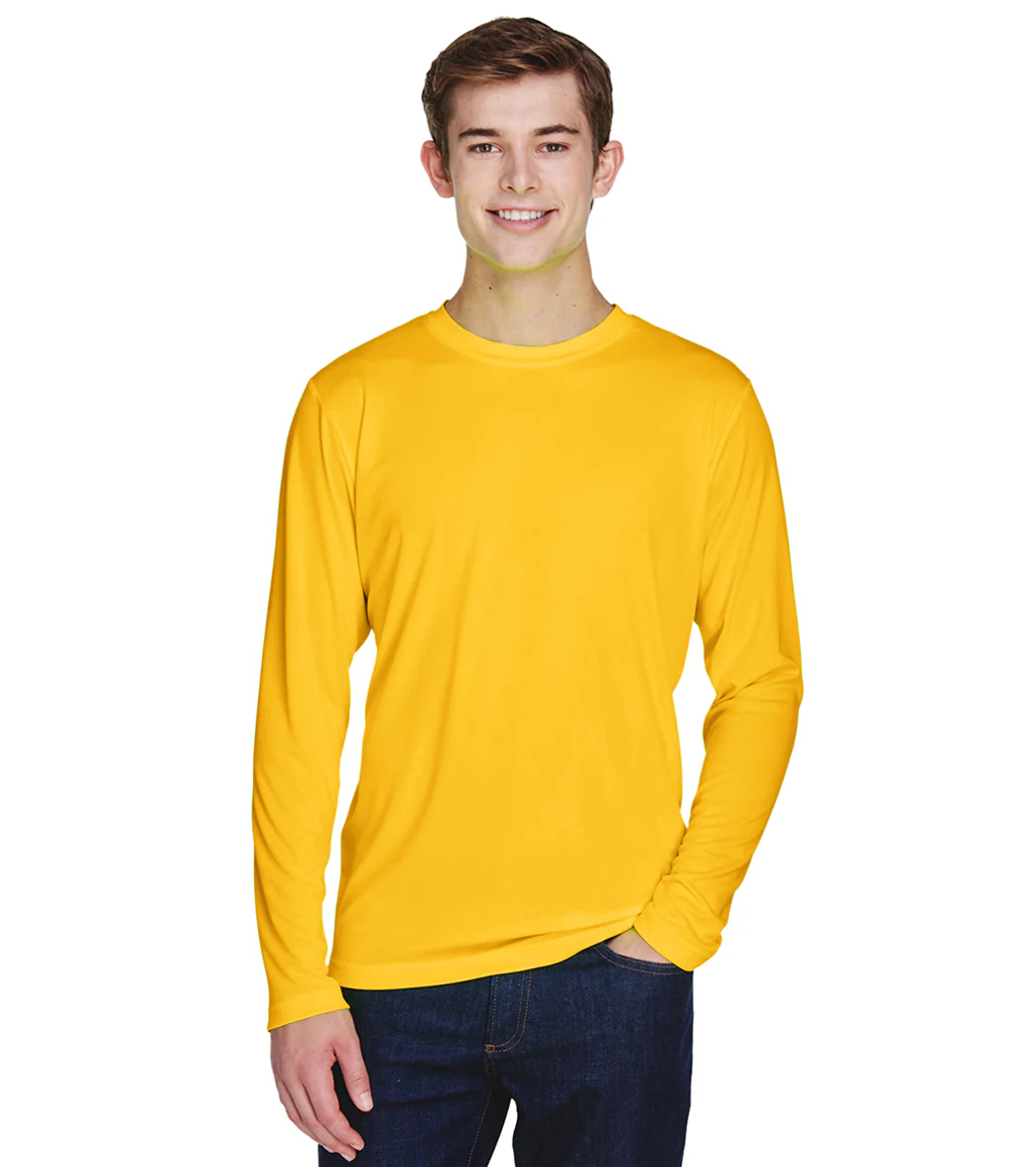 Team 365 Men's Zone Performance Long Sleeve T-Shirt - Image 23