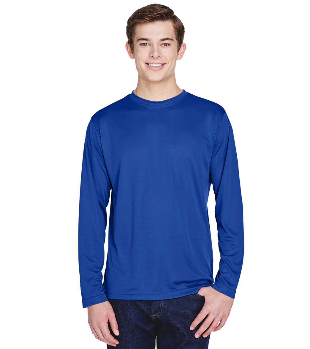 Team 365 Men's Zone Performance Long Sleeve T-Shirt - Image 5