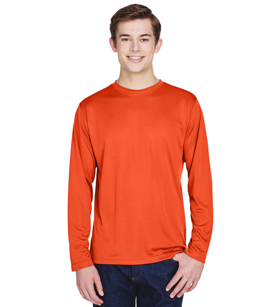Team 365 Men's Zone Performance Long Sleeve T-Shirt - Image 57
