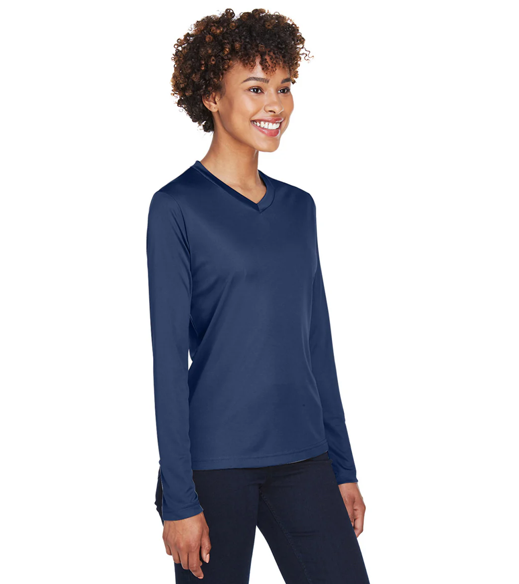 Team 365 Women's Zone Performance Long Sleeve T-Shirt - Image 43