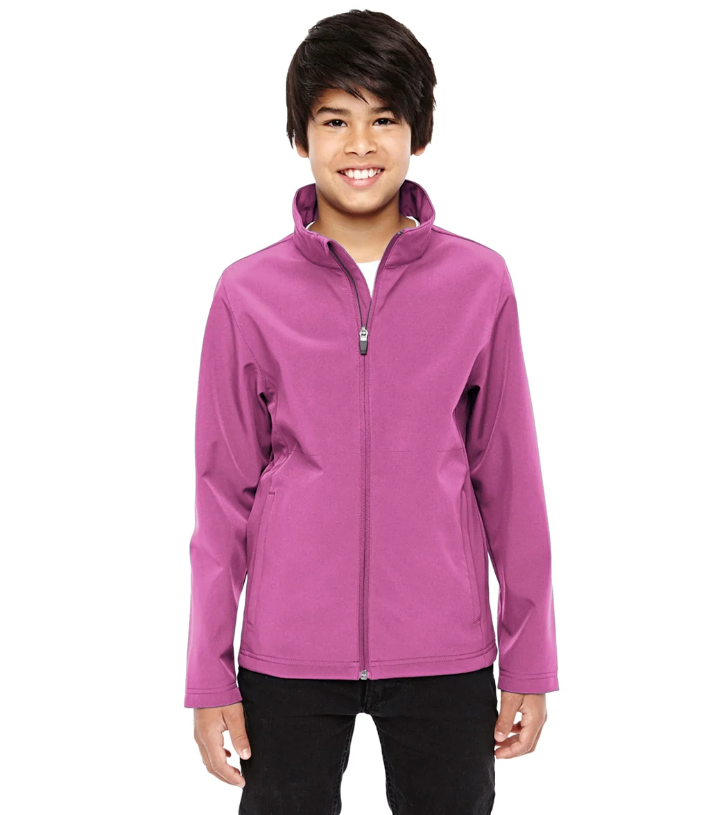 Team 365 Youth Leader Soft Shell Jacket - Image 2