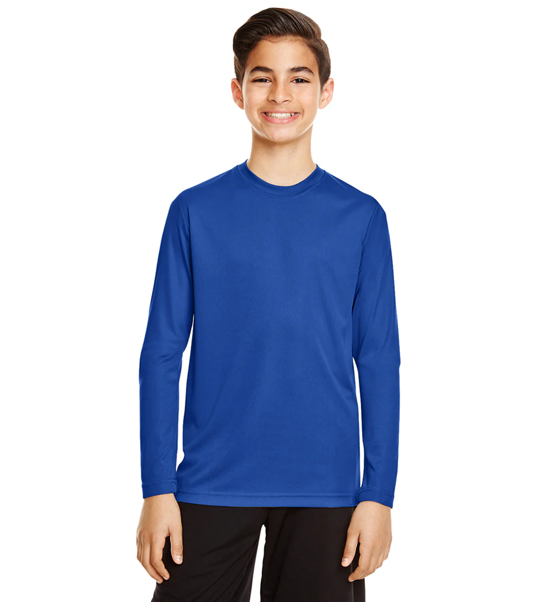 Team 365 Youth Zone Performance Long Sleeve T-Shirt - Image 39