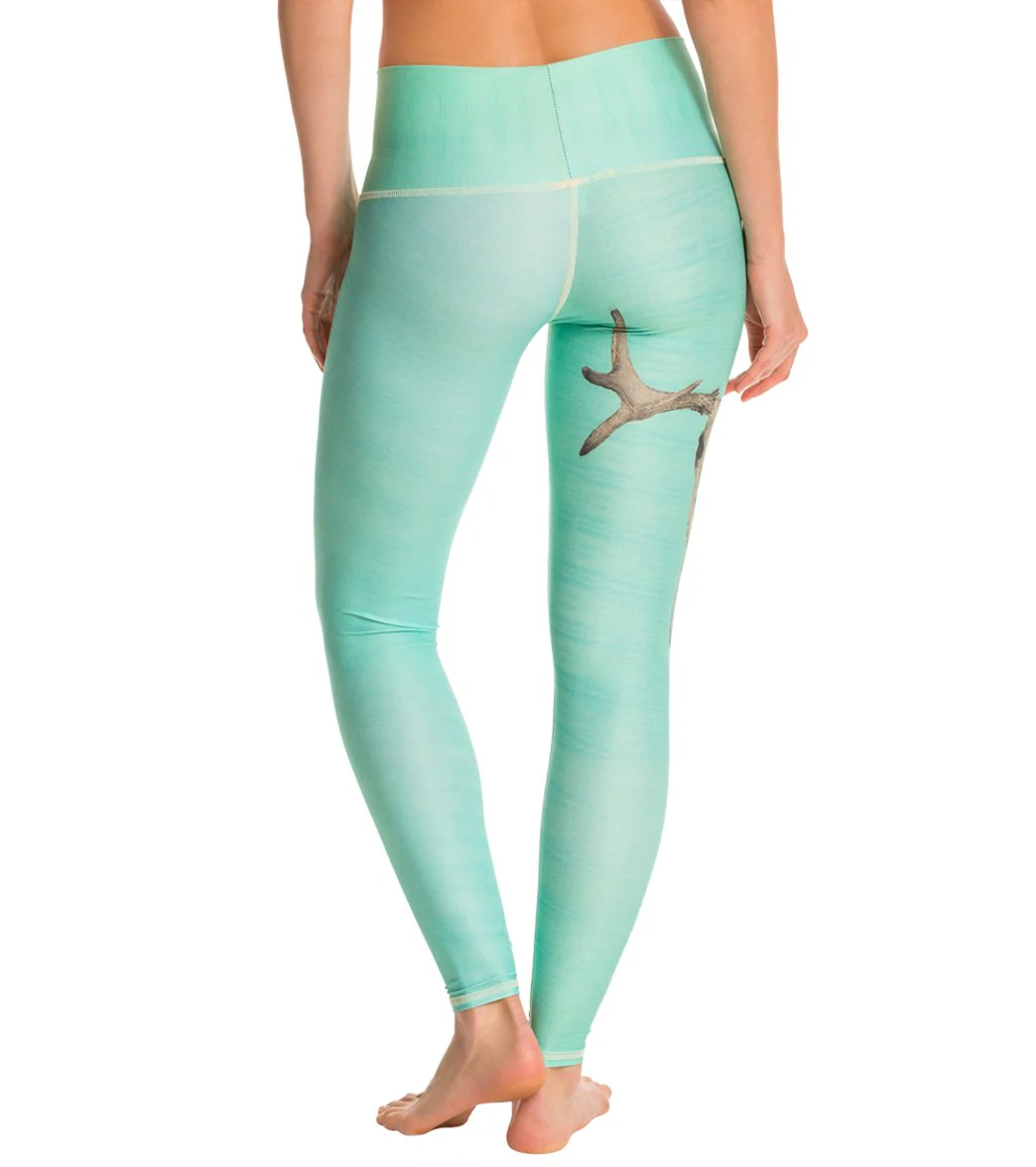 Teeki Deer Medicine Teal Hot Pants - Image 3