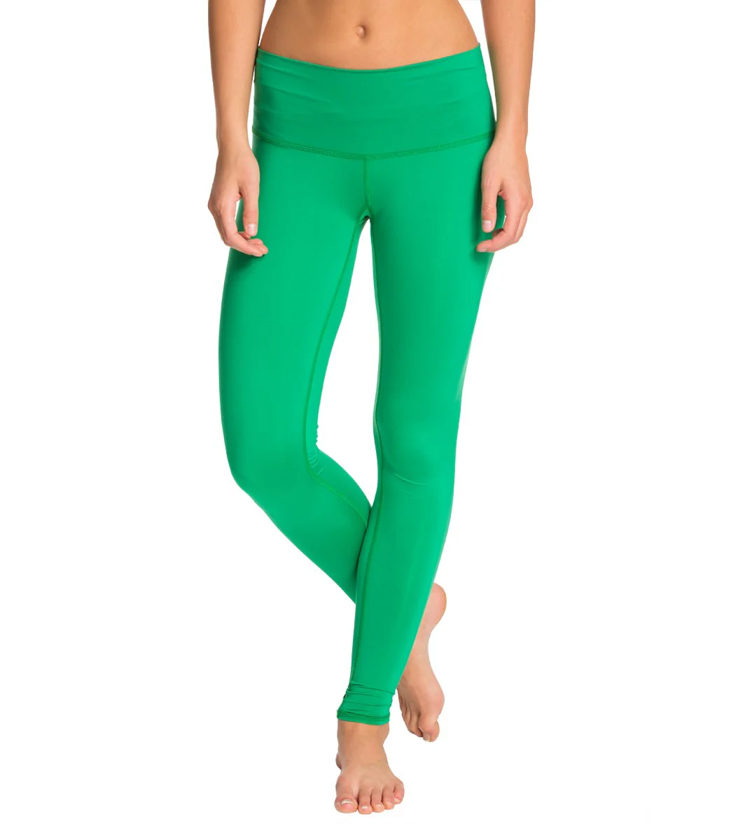 Teeki Moon Dance Green Yoga Leggings - Image 2