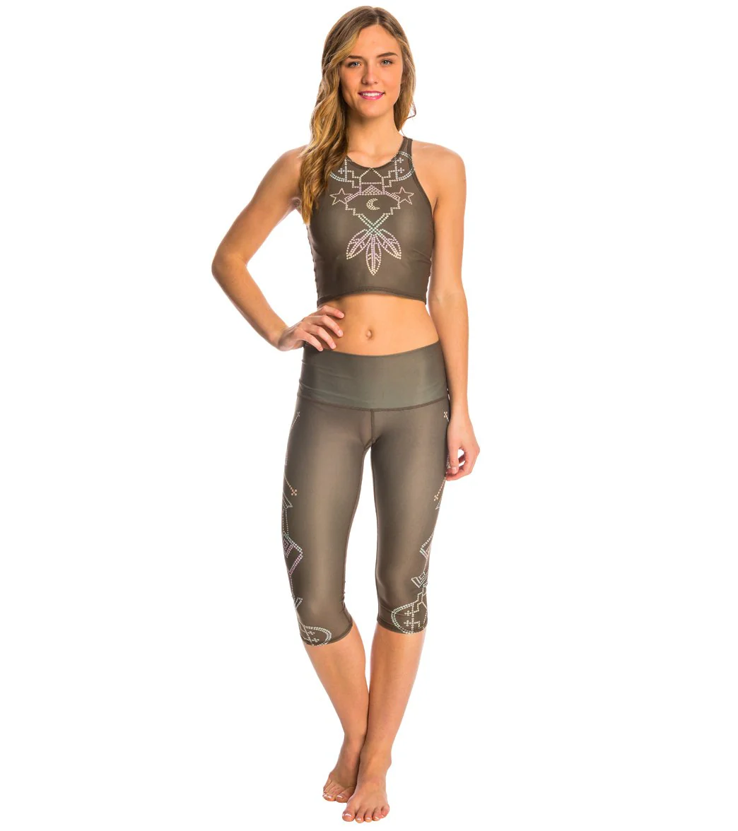 Teeki Seven Crowns Goddess Yoga Capris - Image 4