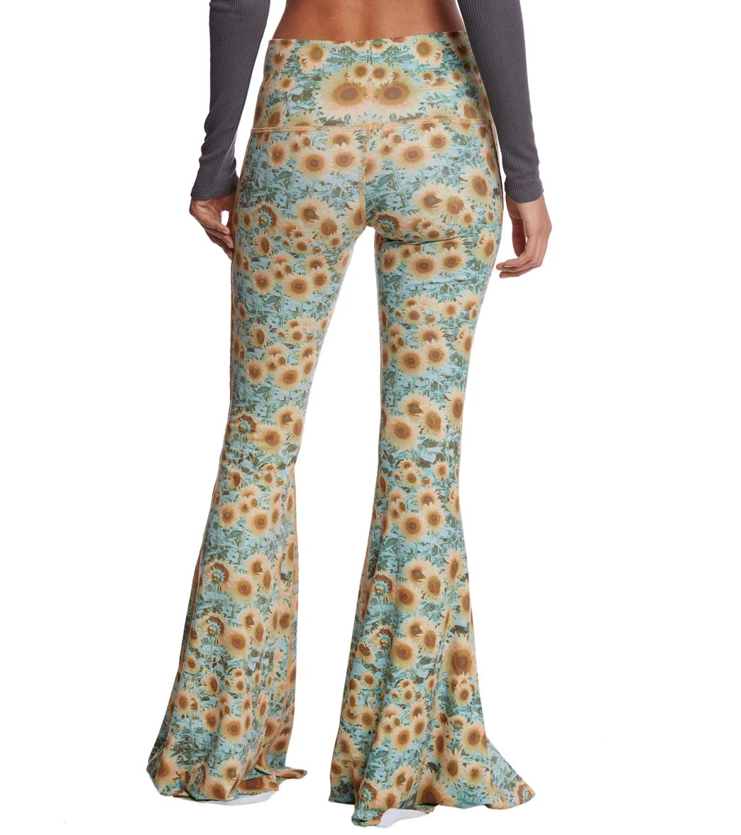 Teeki Sunrise Bell Bottom Yoga Pants - Image 3