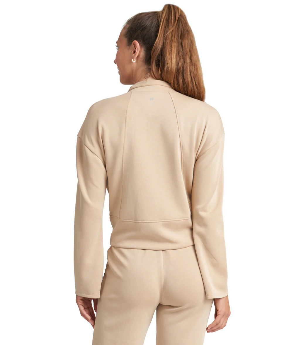 Thrive Societe Bell Sleeve Zip Jacket - Image 3