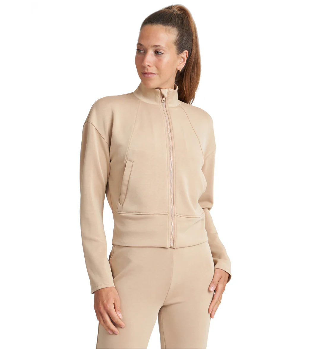 Thrive Societe Bell Sleeve Zip Jacket - Image 4