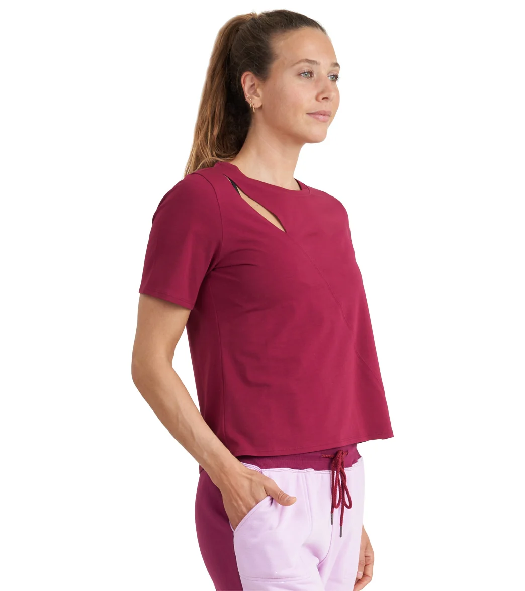 Thrive Societe Cut Out Tee - Image 3