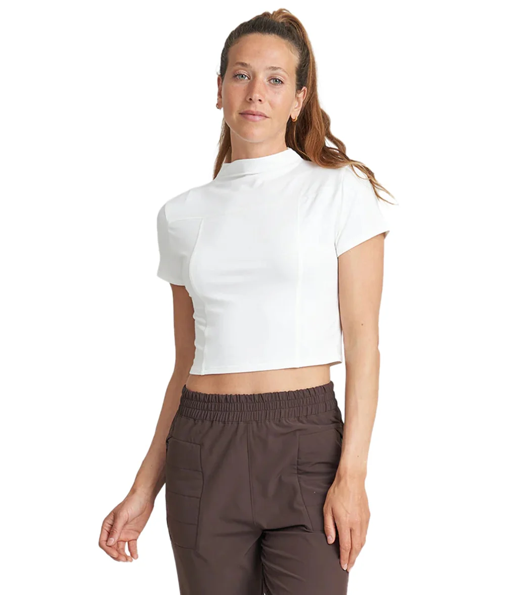 Thrive Societe Mock Neck Tee - Image 11