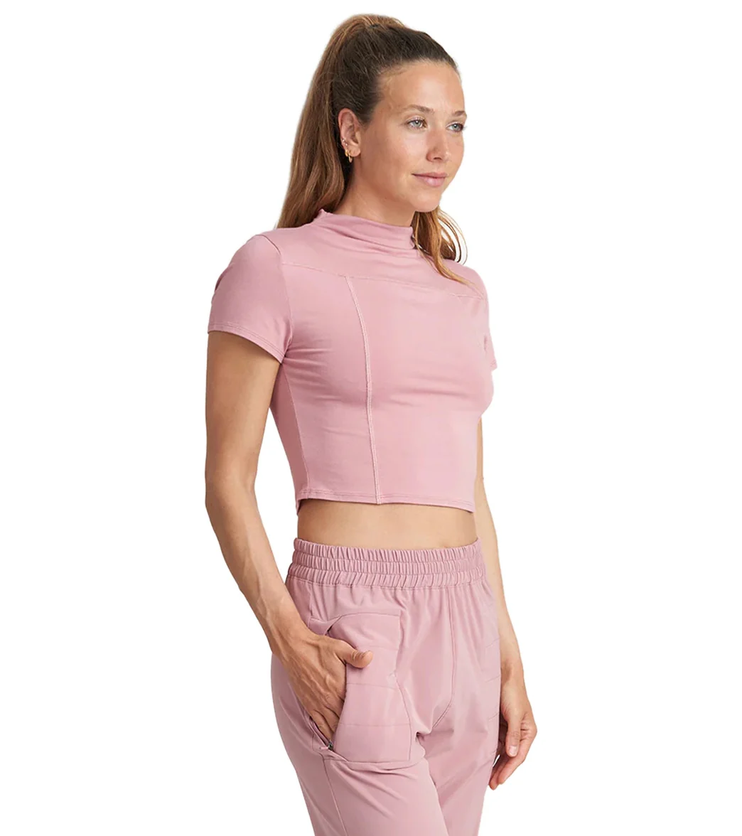 Thrive Societe Mock Neck Tee - Image 2