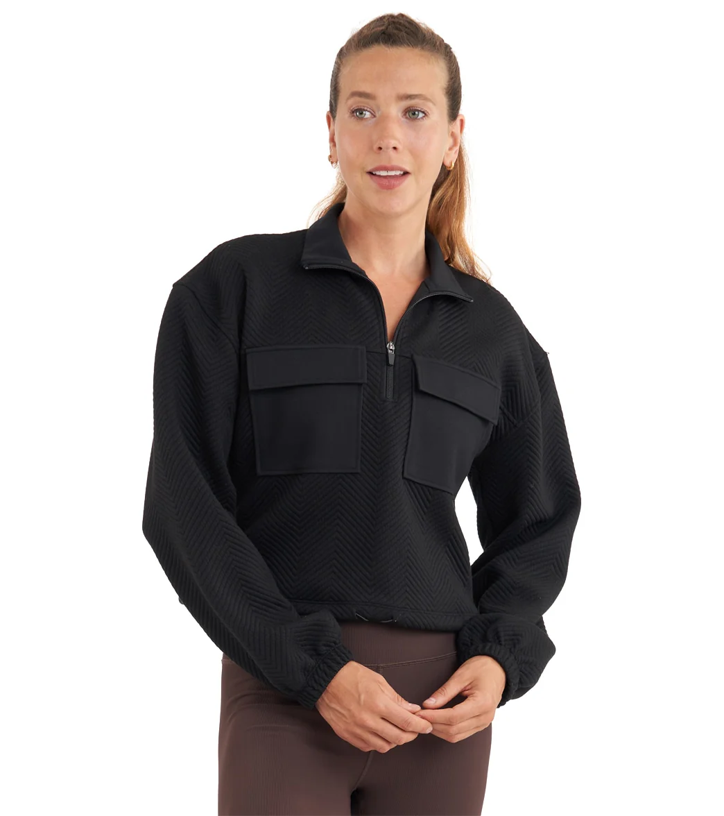 Thrive Societe Patch Pocket Pullover - Image 15