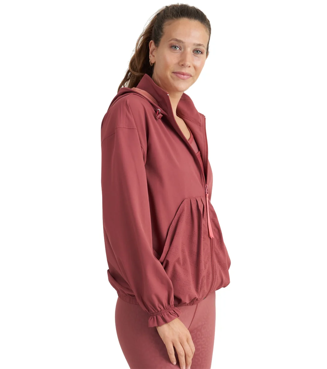 Thrive Societe Perforated Windbreaker - Image 2