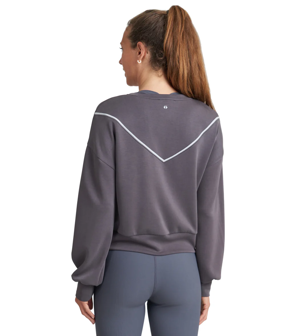 Thrive Societe Piped Blouson Pullover - Image 3