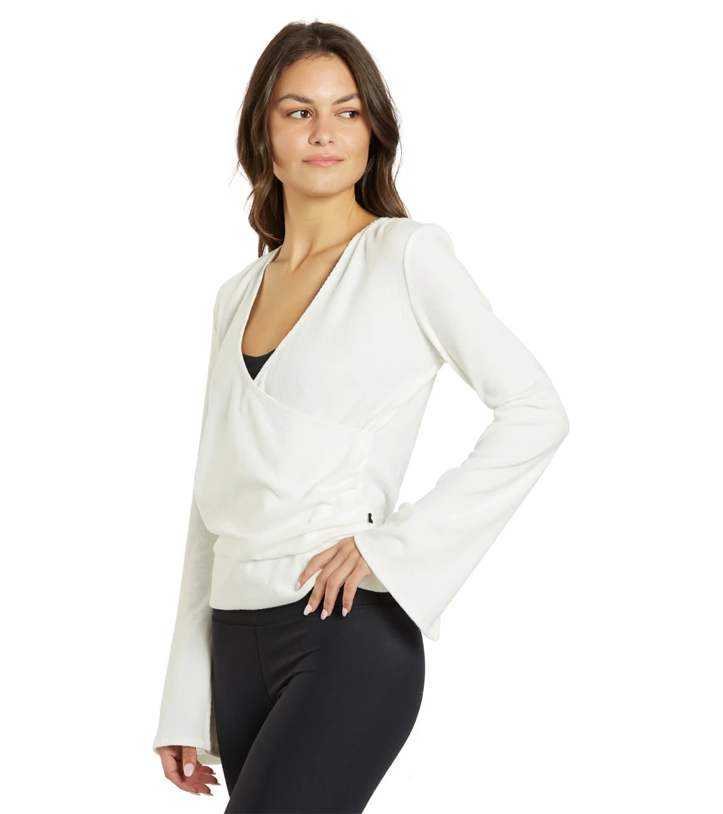 Thrive Societe Pleated Wrap Pullover - Image 16