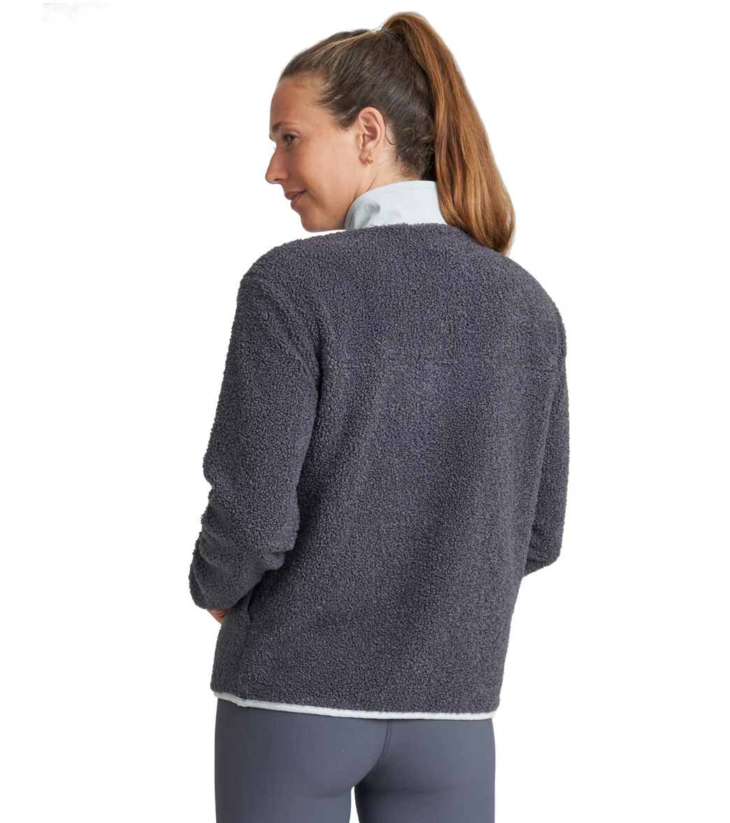 Thrive Societe Sherpa Snap Jacket - Image 3
