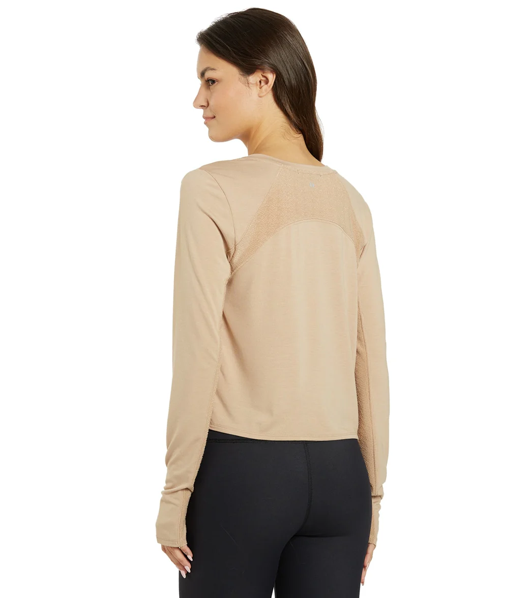 Thrive Societe Textured Inset Tee - Image 3