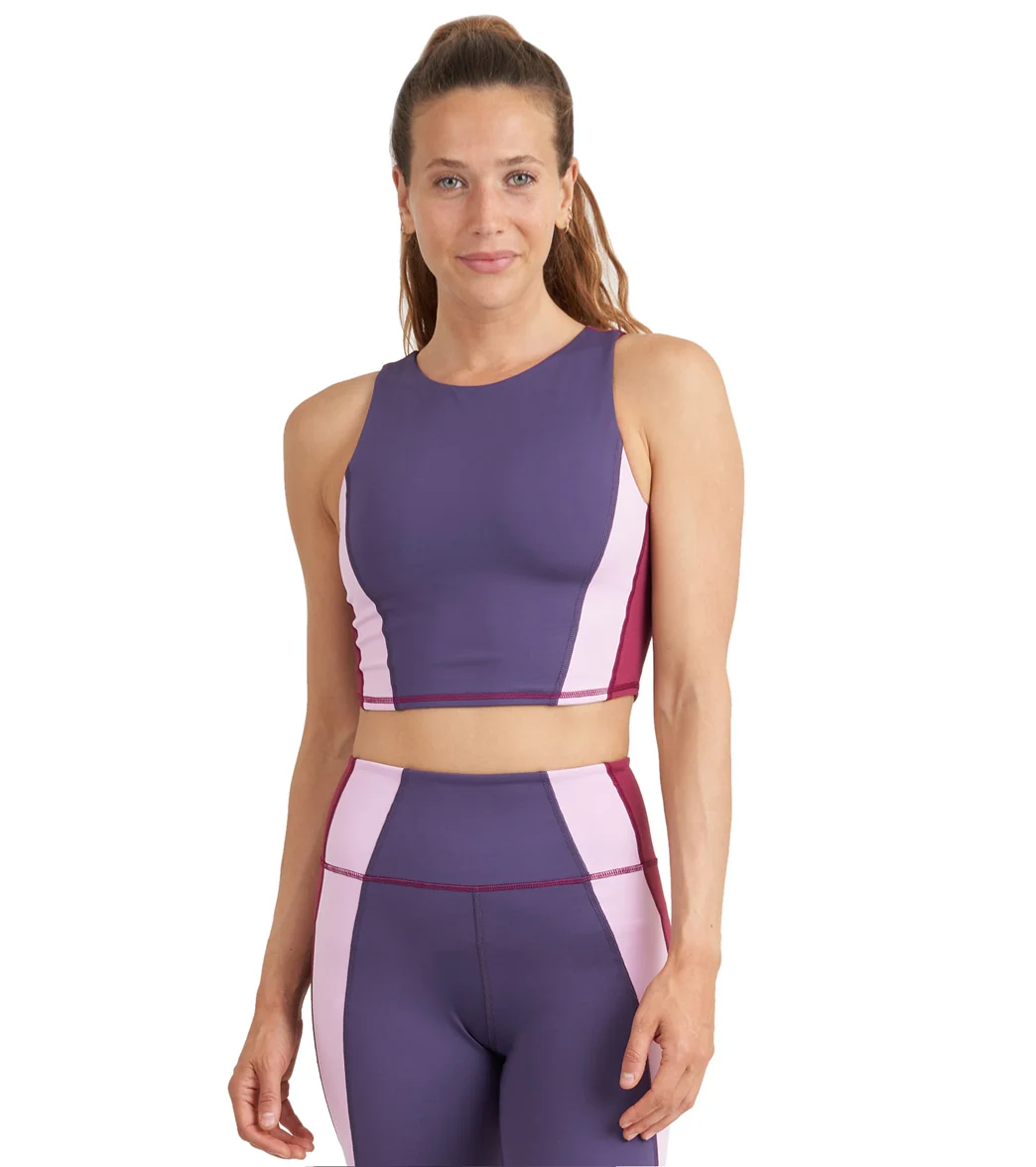 Thrive Societe Zip Color Block Bra - Image 7