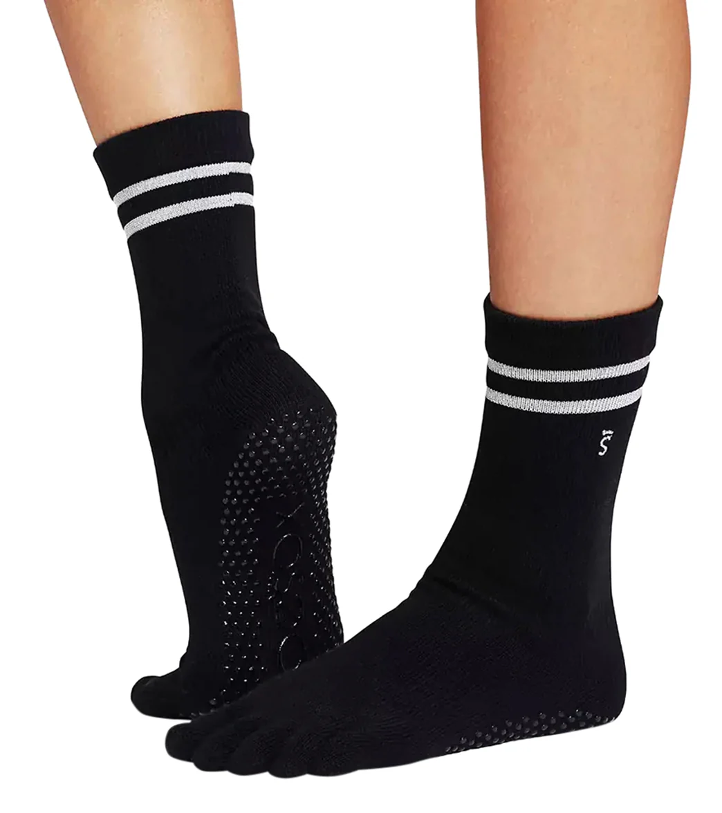 Toesox Crew Full Toe Grip Socks - Image 17