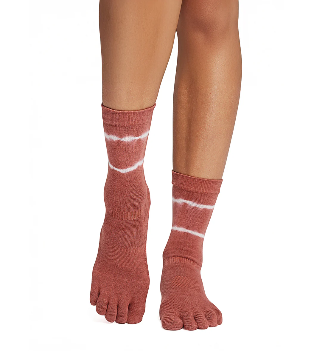 Toesox Crew Full Toe Grip Socks - Image 24