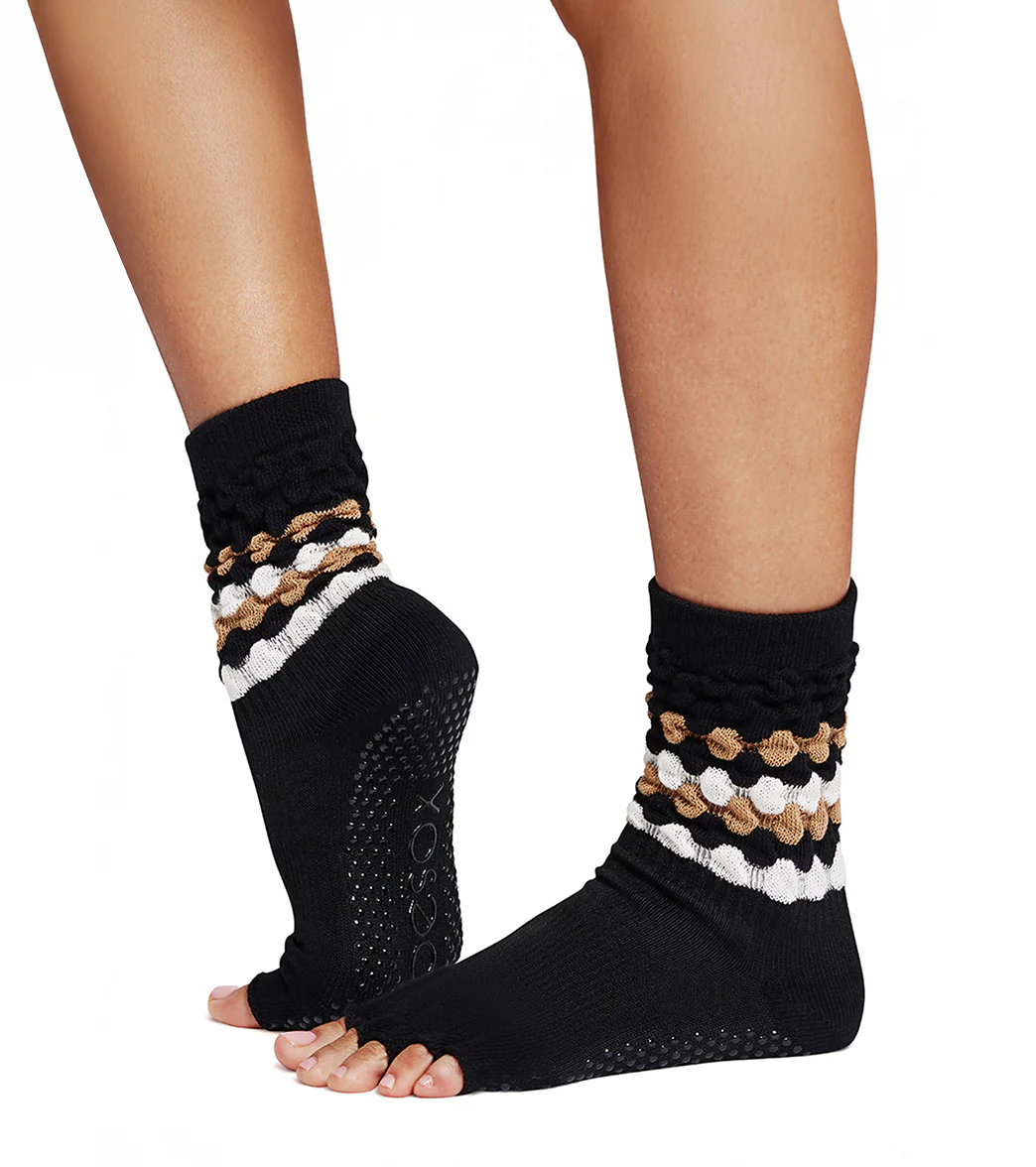 Toesox Crew Half Toe Grip Socks - Image 29