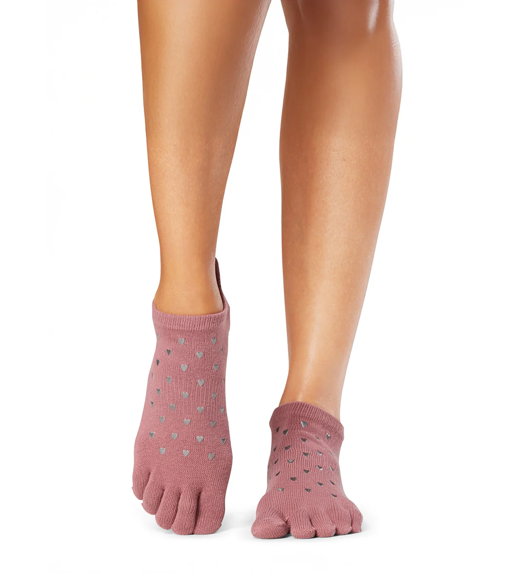 Toesox Grip Half Toe Low Rise Socks - Image 46