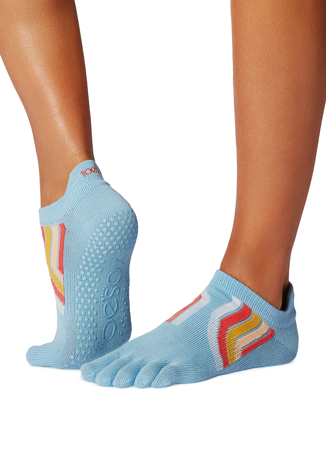 Toesox Low Rise Full-Toe Yoga Grip Socks - Image 2