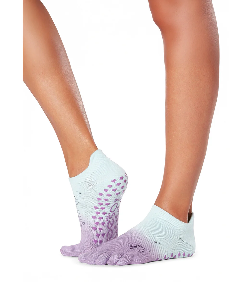 Toesox Low Rise Full-Toe Yoga Grip Socks - Image 24