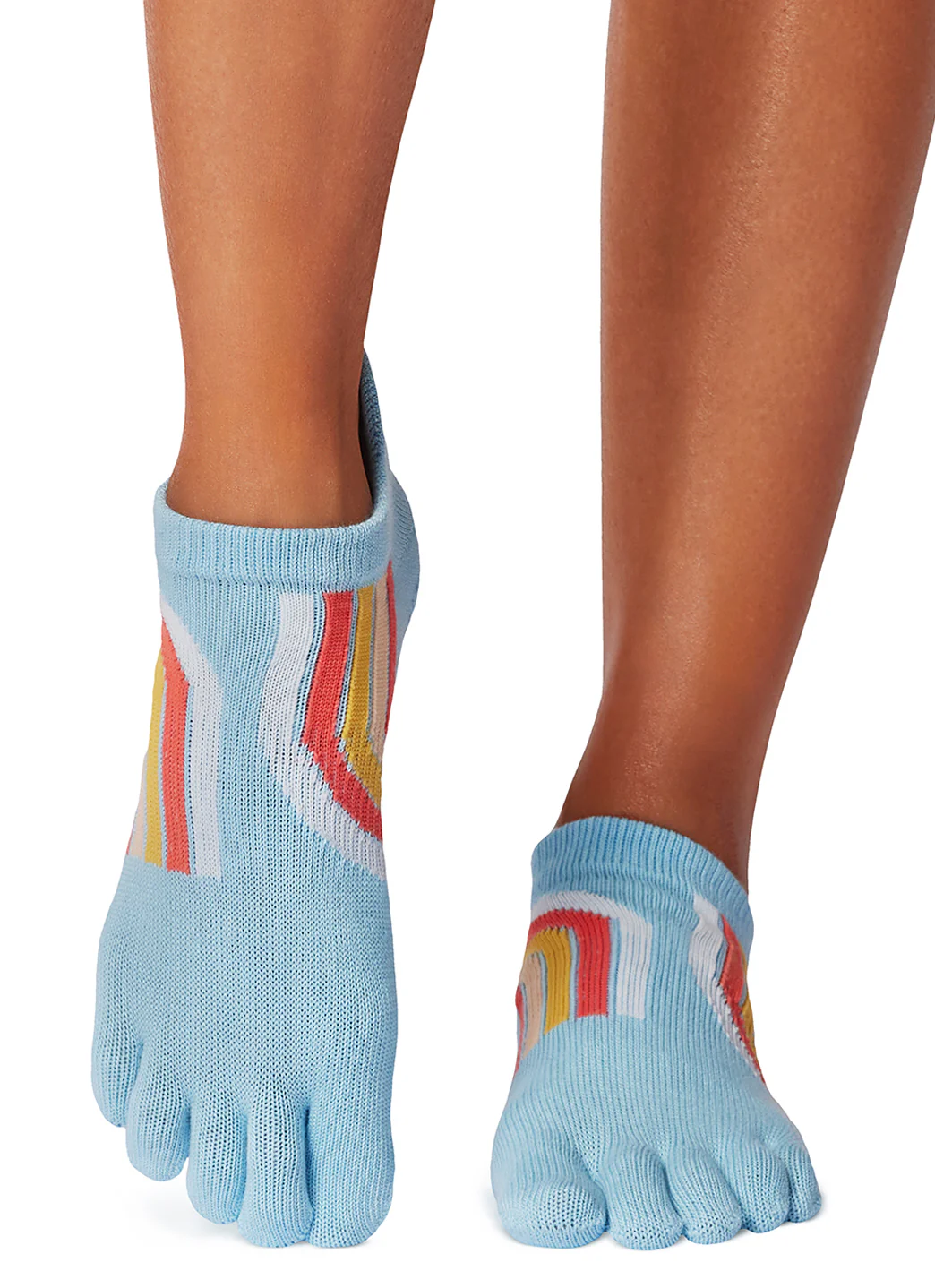 Toesox Low Rise Full-Toe Yoga Grip Socks - Image 3