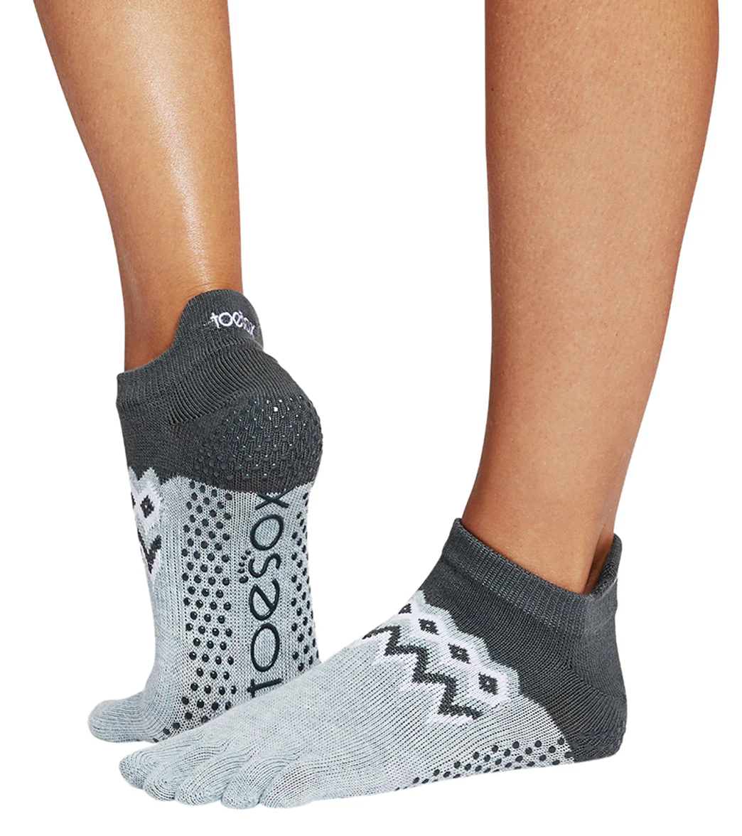 Toesox Low Rise Full-Toe Yoga Grip Socks - Image 34
