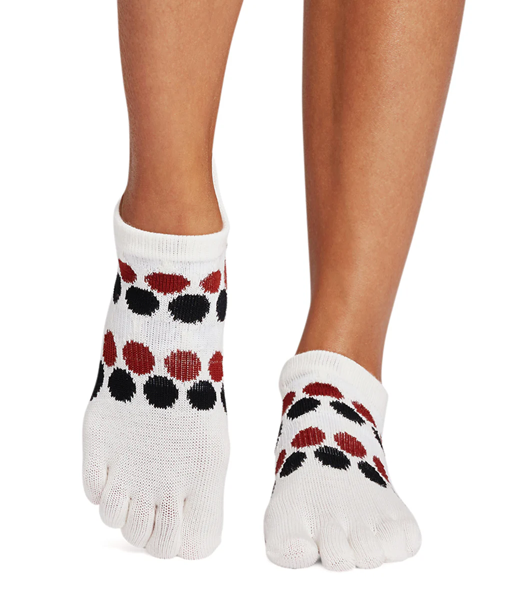 Toesox Low Rise Full-Toe Yoga Grip Socks - Image 52