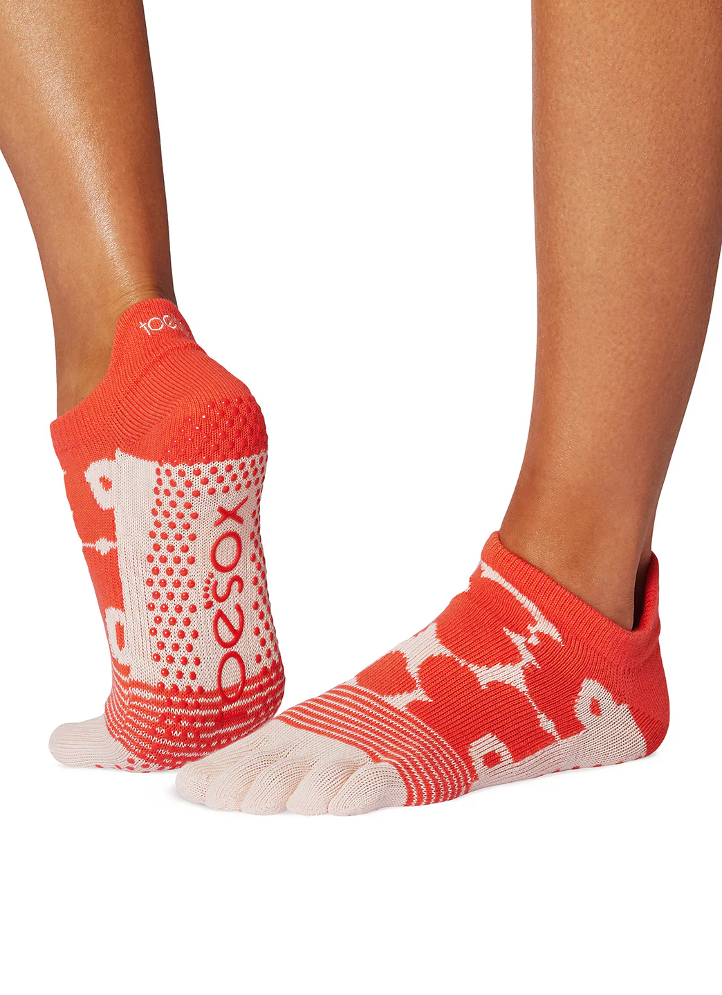 Toesox Low Rise Full-Toe Yoga Grip Socks - Image 7