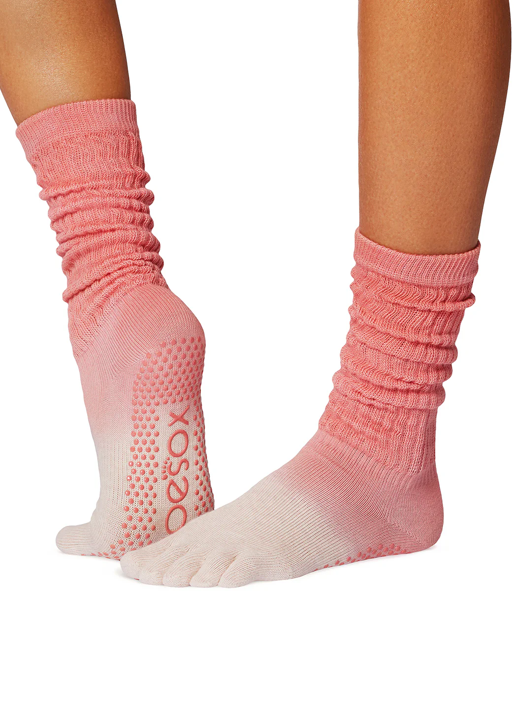 Toesox Slouch Full-Toe Grip Socks - Image 12