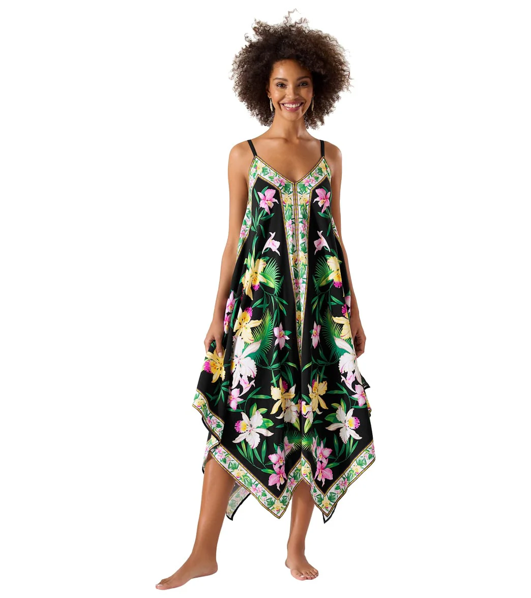 Tommy Bahama Orchid Garden Scarf Cover Up Dress - Image 6