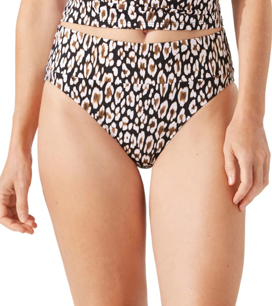 Tommy Bahama Palm Modern Safari Cat High Waist Bikini Bottom - Image 6