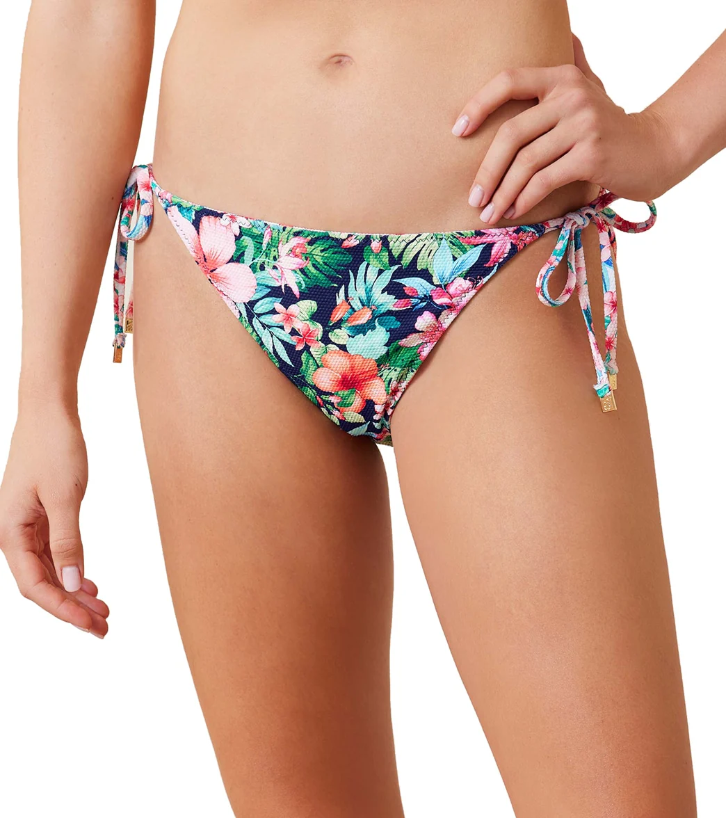 Tommy Bahama Women's Island Cays Flora Reversible String Bikini Bottom - Image 5