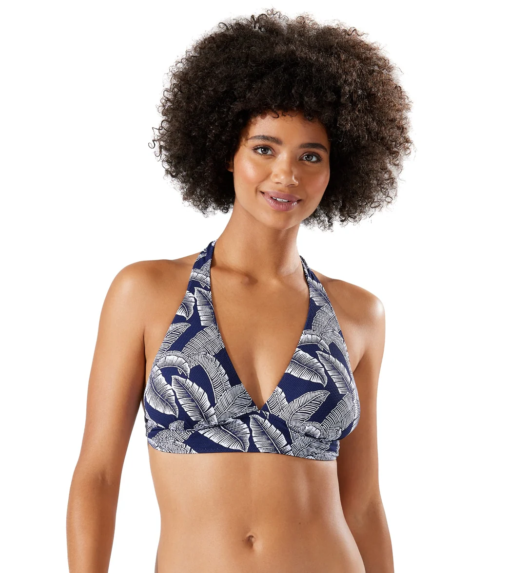 Tommy Bahama Women's Island Cays Palms Reversible Halter Bikini Top - Image 6
