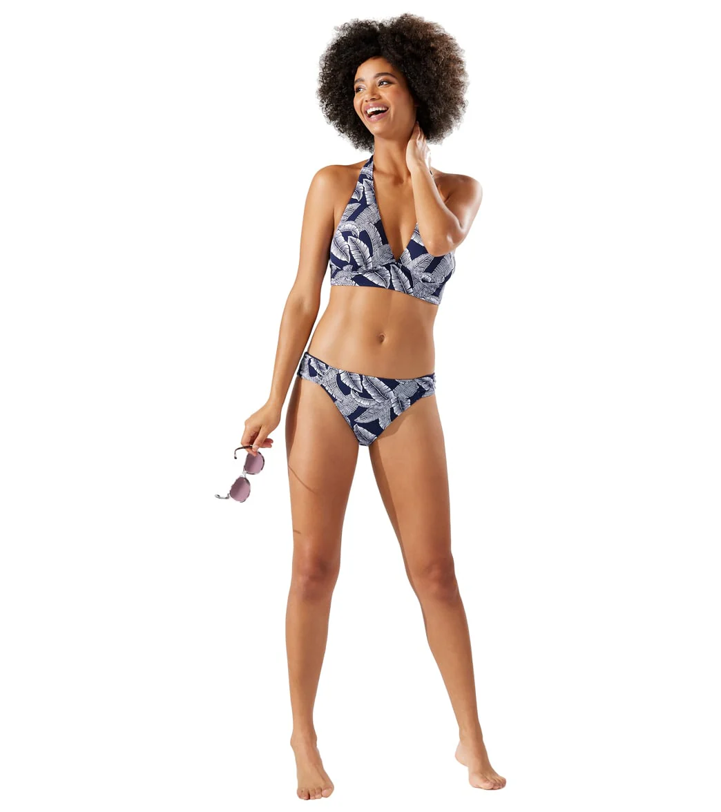 Tommy Bahama Women's Island Cays Palms Reversible Shirred Bikini Bottom - Image 4