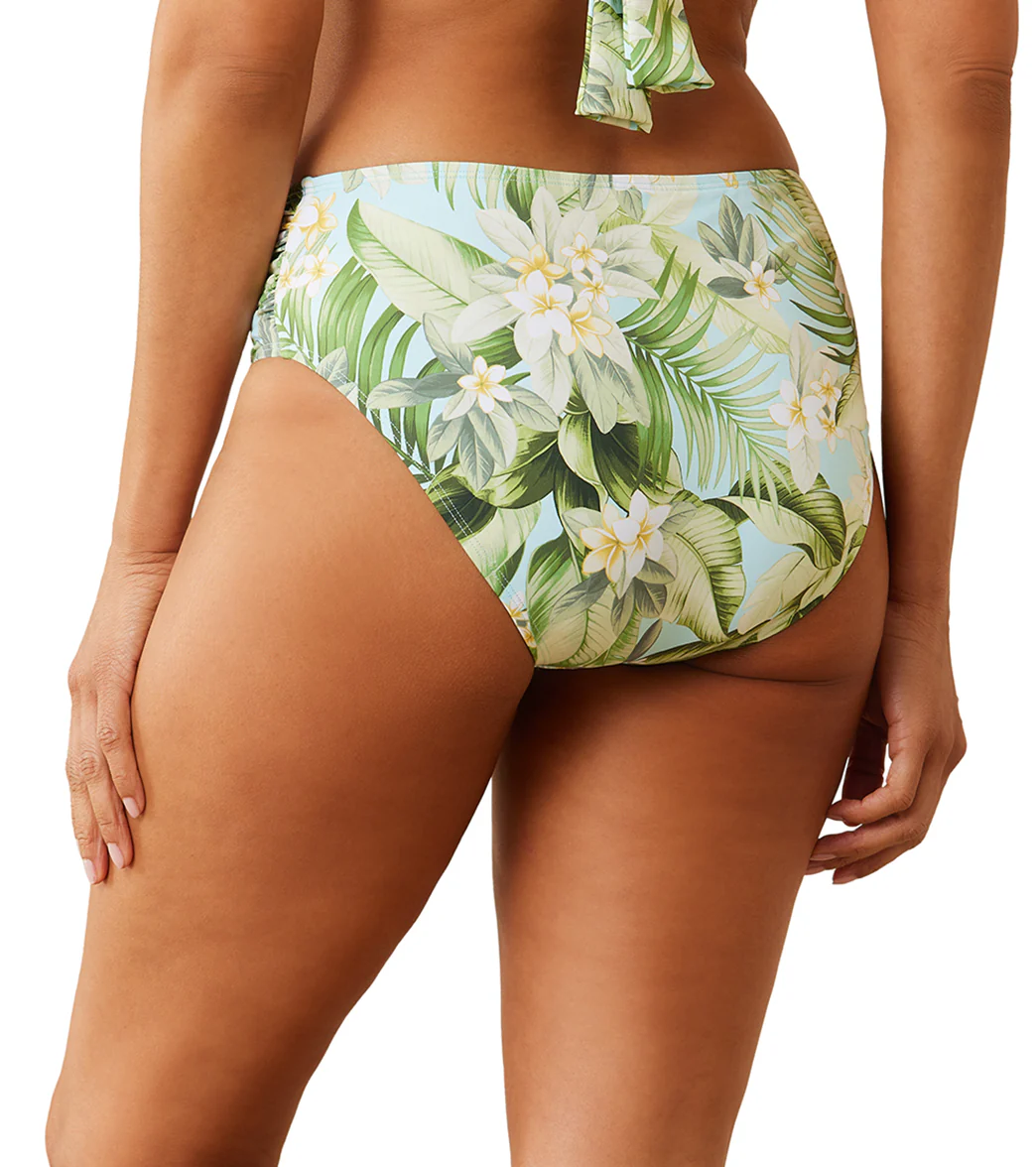 Tommy Bahama Women's Paradise Fronds Shirred High Waist Bikini Bottom - Image 2