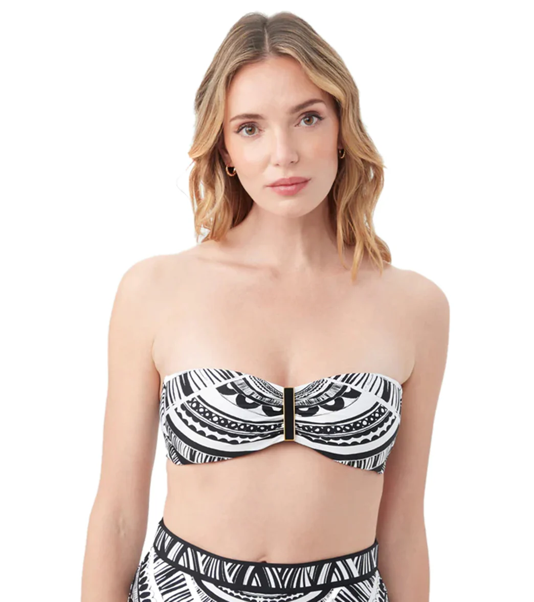 Trina Turk Women's Hula Molded Bandeau Bikini Top - Image 6