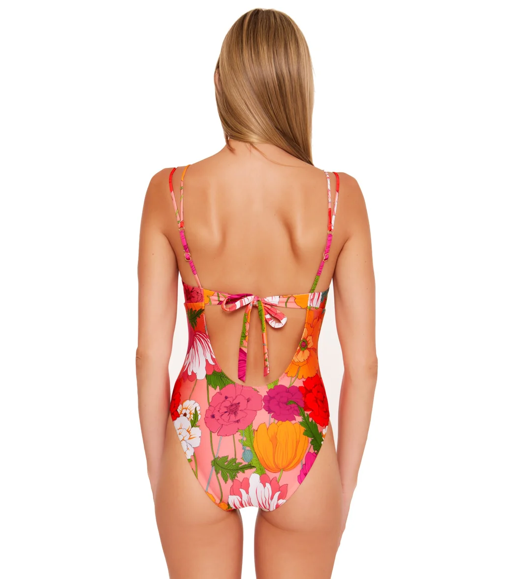 Trina Turk Women's Sunny Bloom Underwire One Piece Swimsuit - Image 2