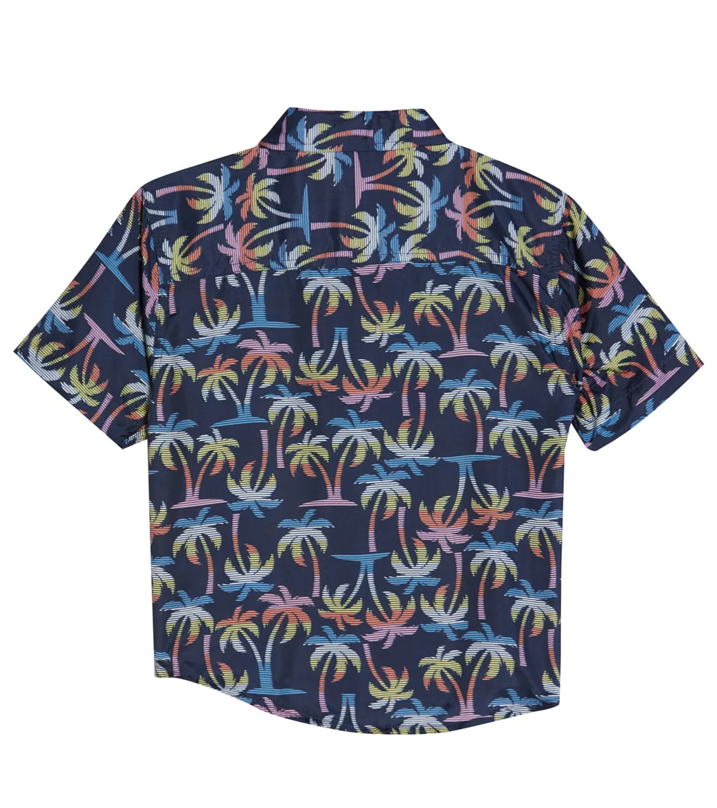 Trunks Surf & Swim Co. Boys' Colorblock Camp Shirt & Swim Trunks Set (Big Kid) - Image 4