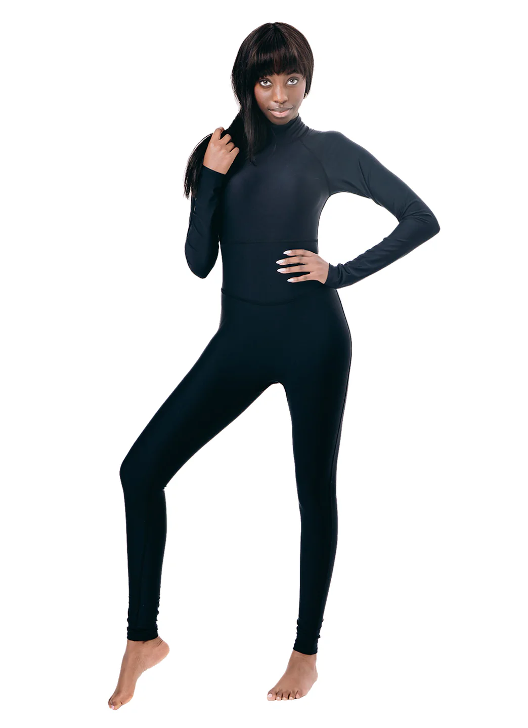 TUTUBLUE Women's Joy  UPF 50+ Long Slevee Unitard - Image 6