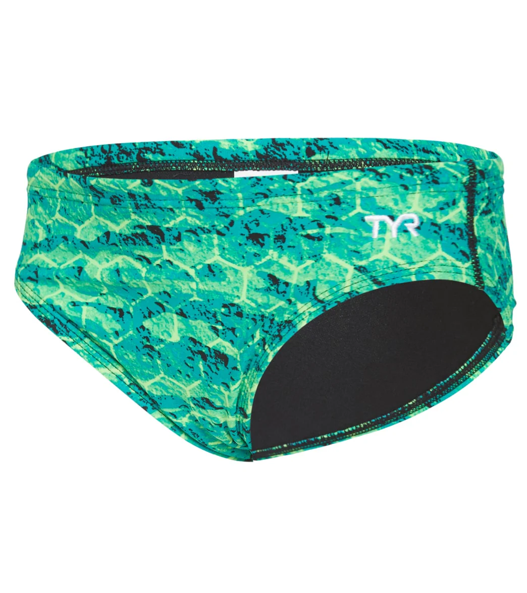 TYR Boys' Agran Wave Racer Brief Swimsuit - Image 21